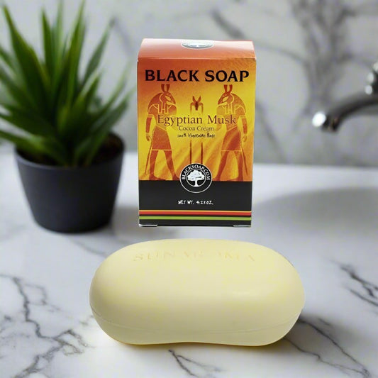 Egyptian Musk Black Soap - 4¼ oz.