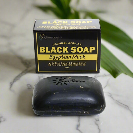 Egyptian Musk Black Soap - 5 oz.