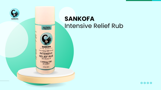 What make's Sankofa's Intensive Relief Rub Interesting?